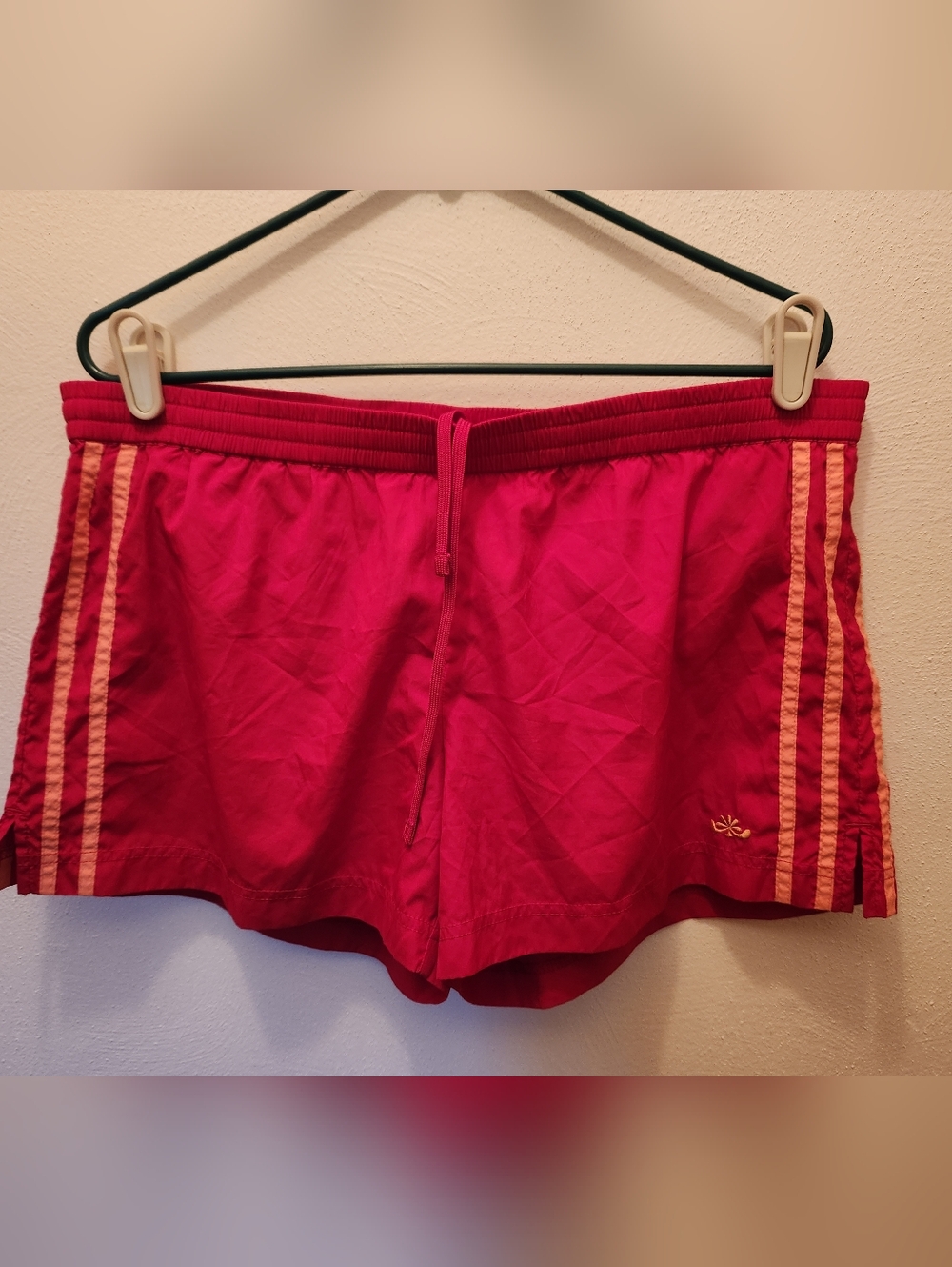 Old Navy Pink Athletic Shorts with Drawstring Waistband